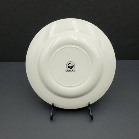 Churchill CCH16 Lighthouse Salad Plates Churchill Nautical Fish Border Plates - Picture 5 of 6